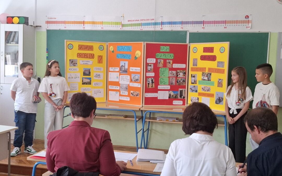 Drugaši OŠ Neorić-Sutina na državnoj Smotri projekata iz građanskog odgoja i obrazovanja